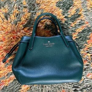 Kate Spade Green Leather Handbag